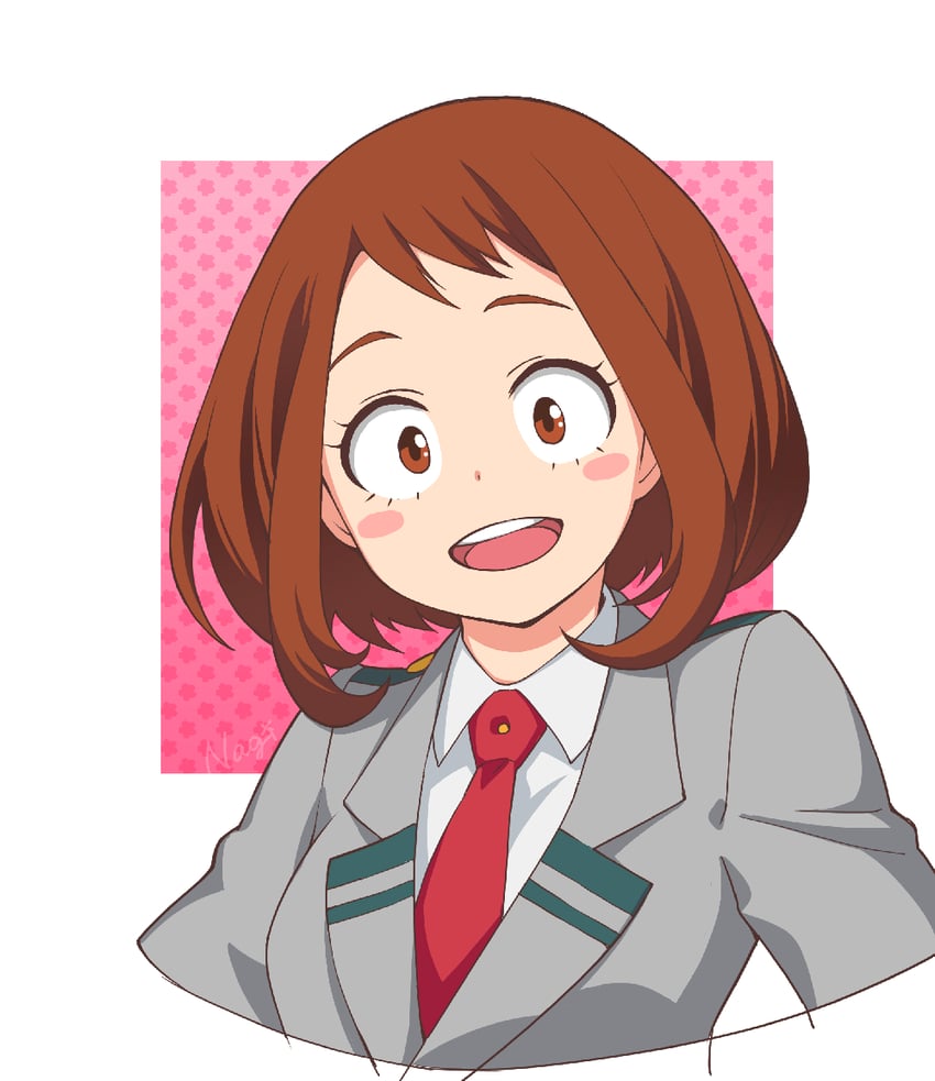 uraraka ochaco (boku no hero academia) drawn by nagiayase