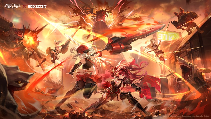 alisa ilinichina amiella, ciel alencon, verthandi, and thoth (god eater and 3 more)