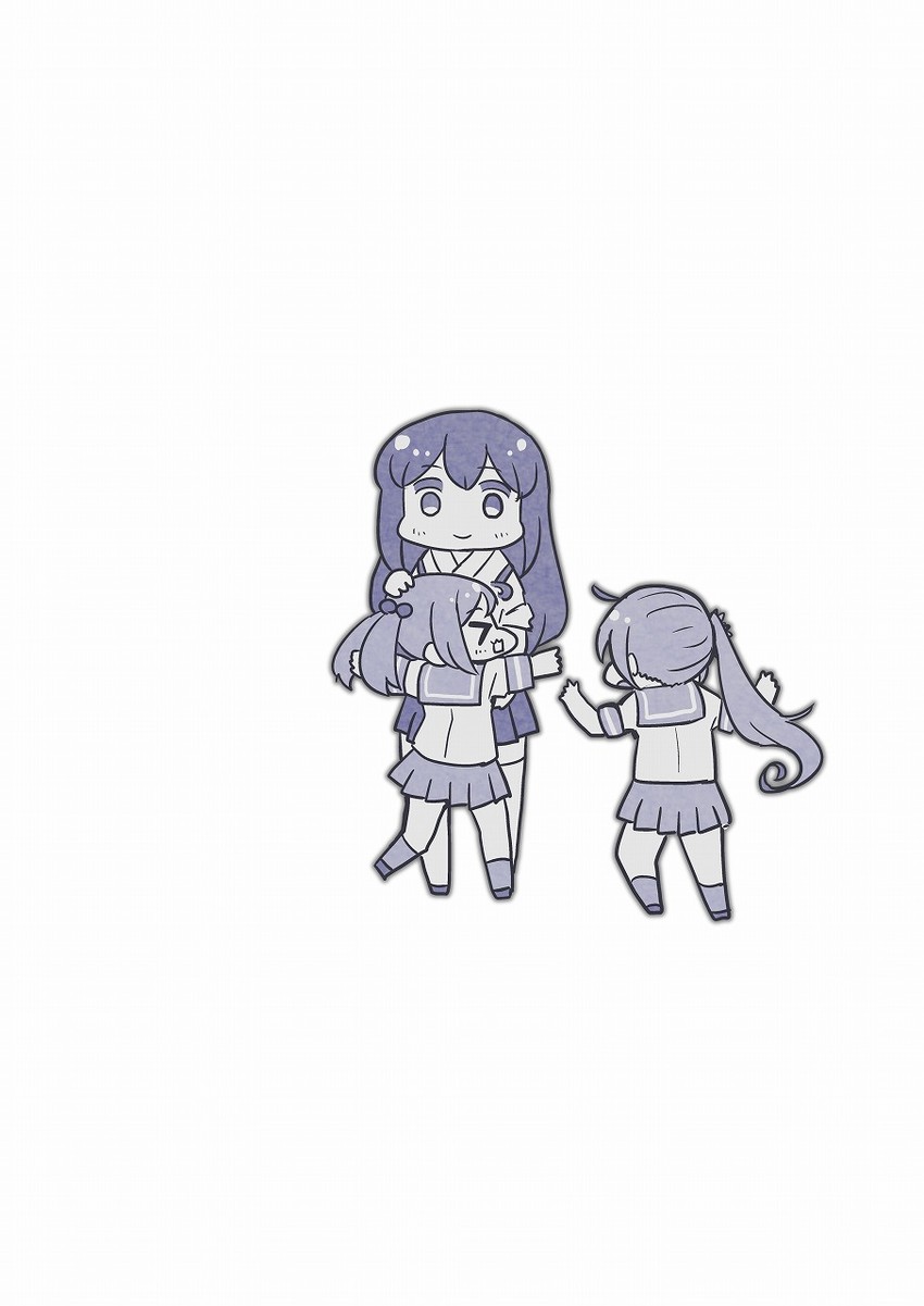 akagi, akebono, and sazanami (kantai collection) drawn by tanaka_kusao