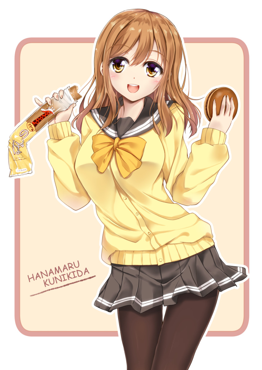 kunikida hanamaru (love live! and 1 more) drawn by fule