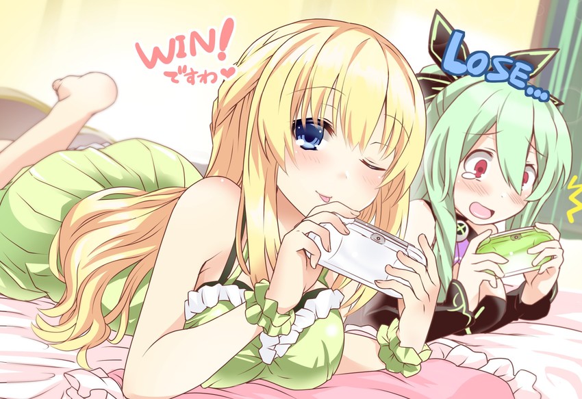vert and hakozaki chika (neptune) drawn by shinjitsu_(true_ride)