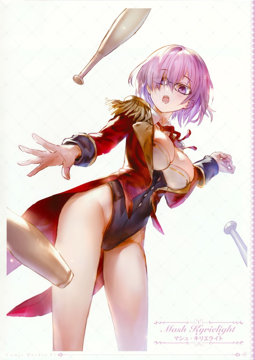mash kyrielight (fate and 1 more) drawn by 77gl