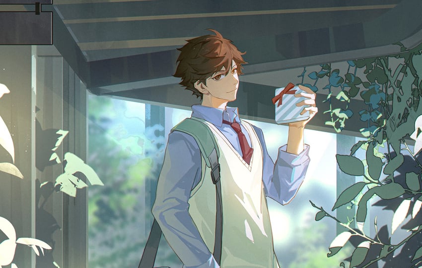 oikawa tooru (haikyuu!!) drawn by listencareful