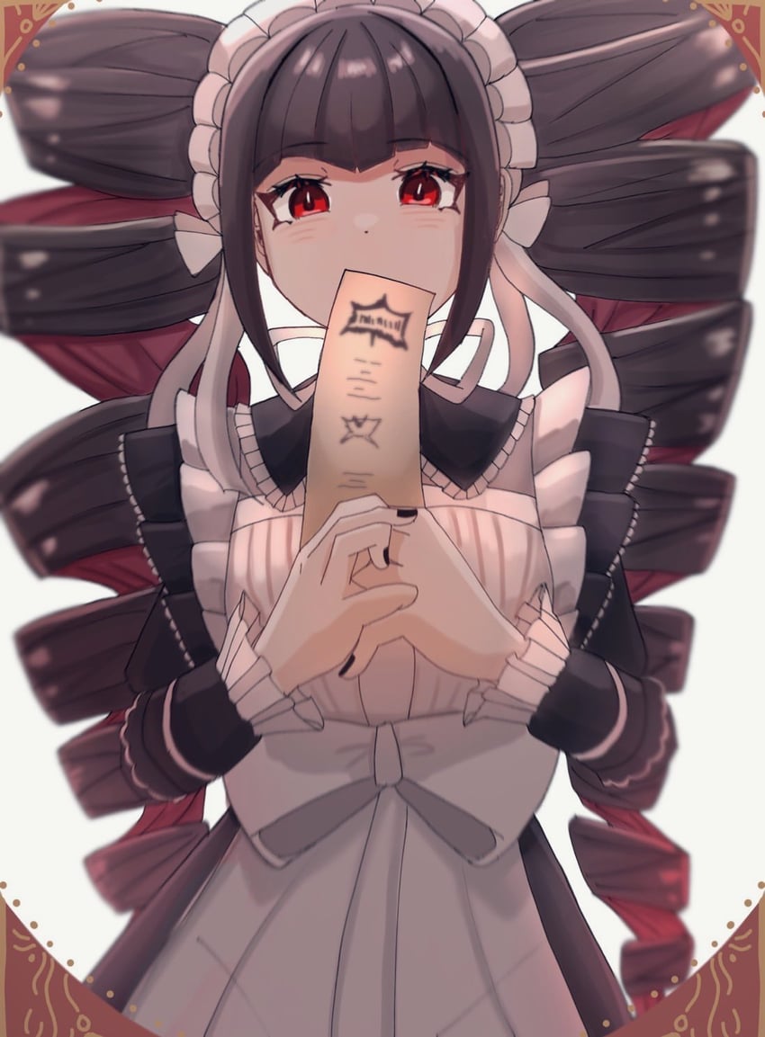 celestia ludenberg (danganronpa and 1 more) drawn by wa_mukoji