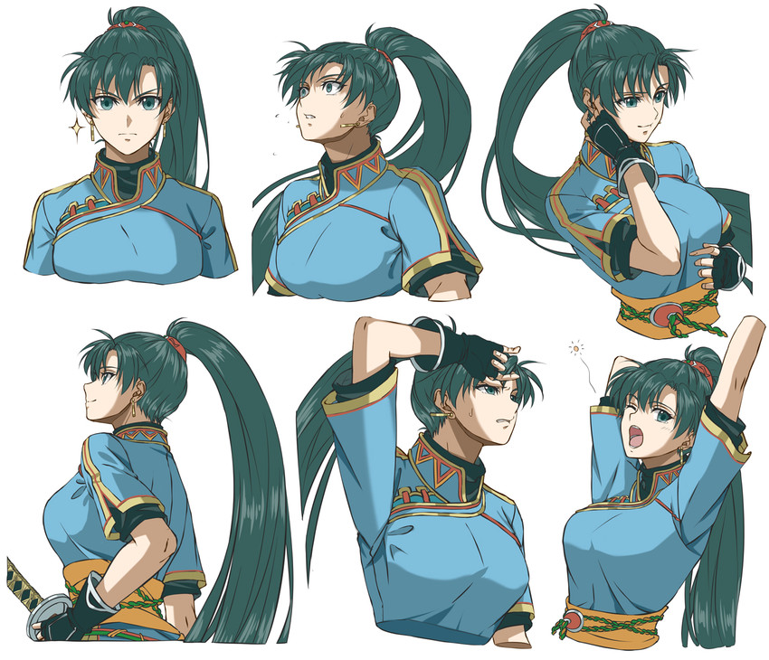 lyn (fire emblem and 1 more) drawn by delsaber