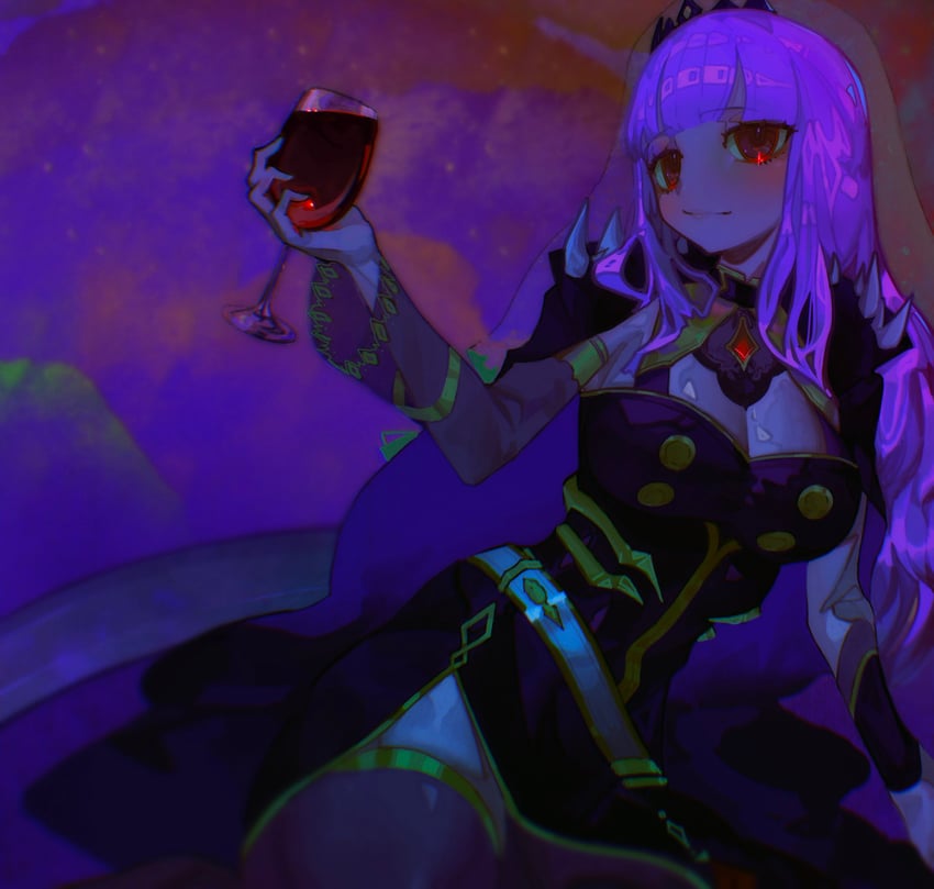 mori calliope (hololive and 1 more) drawn by cookiedusty