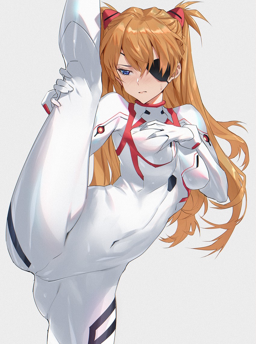 souryuu asuka langley (neon genesis evangelion and 2 more) drawn by mhk_(mechamania)