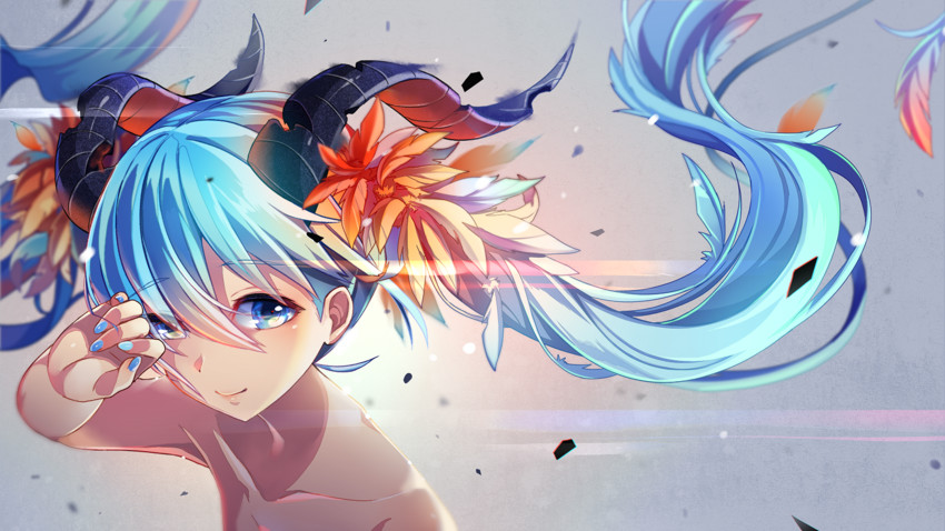 hatsune miku (vocaloid) drawn by nou_(nounknown)