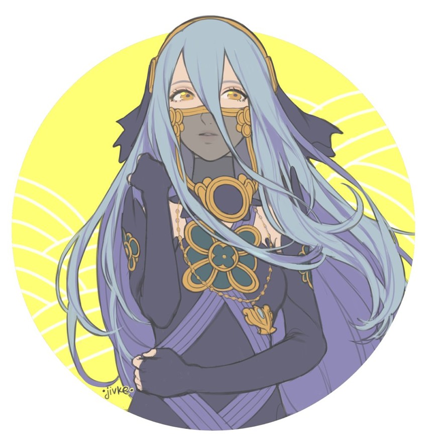 azura (fire emblem and 2 more) drawn by jivke