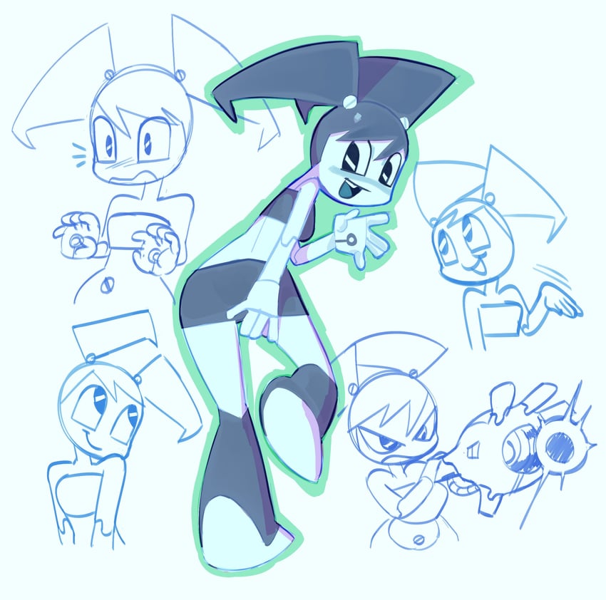 jenny wakeman (my life as a teenage robot) drawn by fattcactus