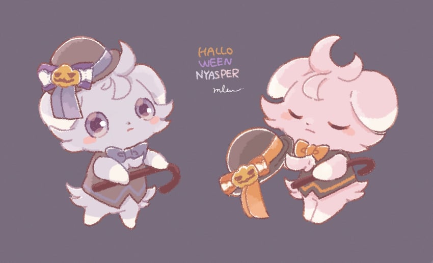 espurr (pokemon and 1 more) drawn by mkt_(buizu-miki)