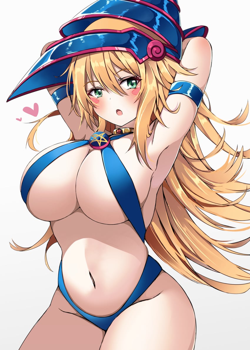 dark magician girl (yu-gi-oh!) drawn by trista_(makkoivenus)