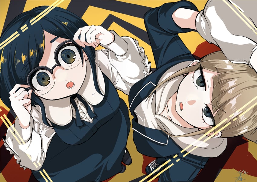 fukurai azami and jasmine (toshi densetsu kaitai center) drawn by yamada_fgm