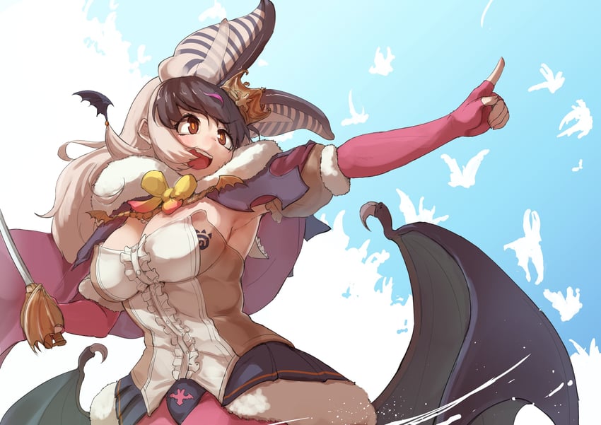 brown long-eared bat (kemono friends and 1 more) drawn by okyao