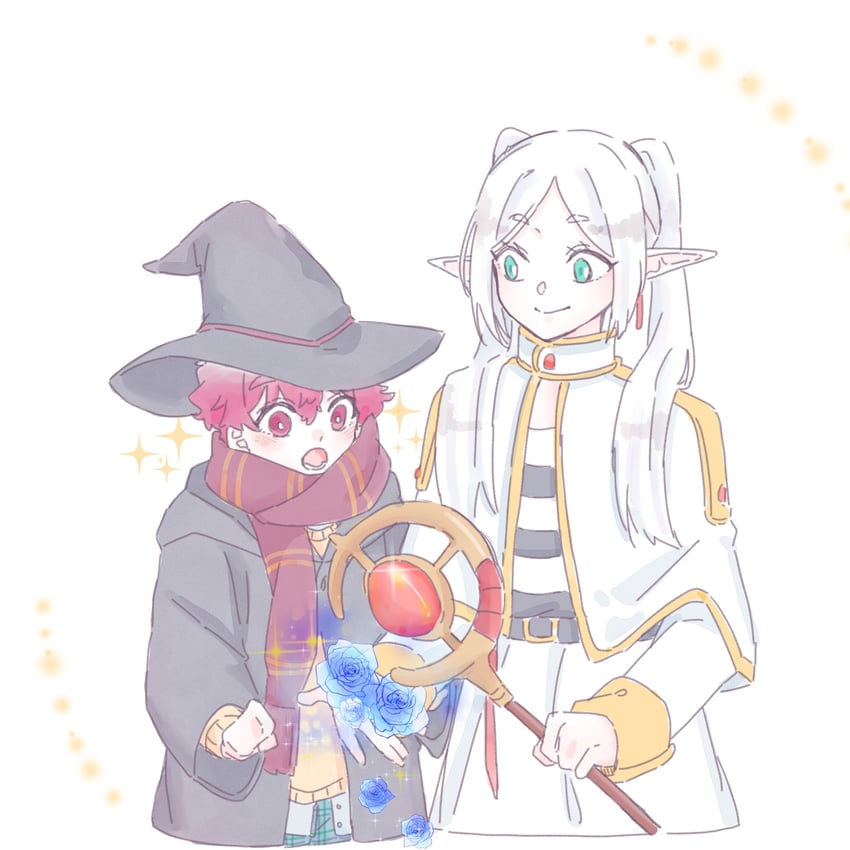 frieren and alexis ness (sousou no frieren and 1 more) drawn by seila_rei