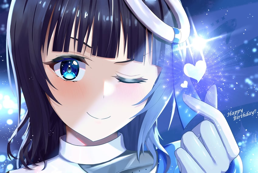 asaka karin (love live! and 1 more) drawn by sagradafamilial