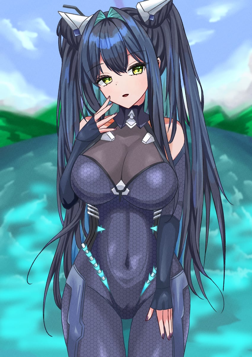 little mermaid (goddess of victory: nikke) drawn by ariko0915