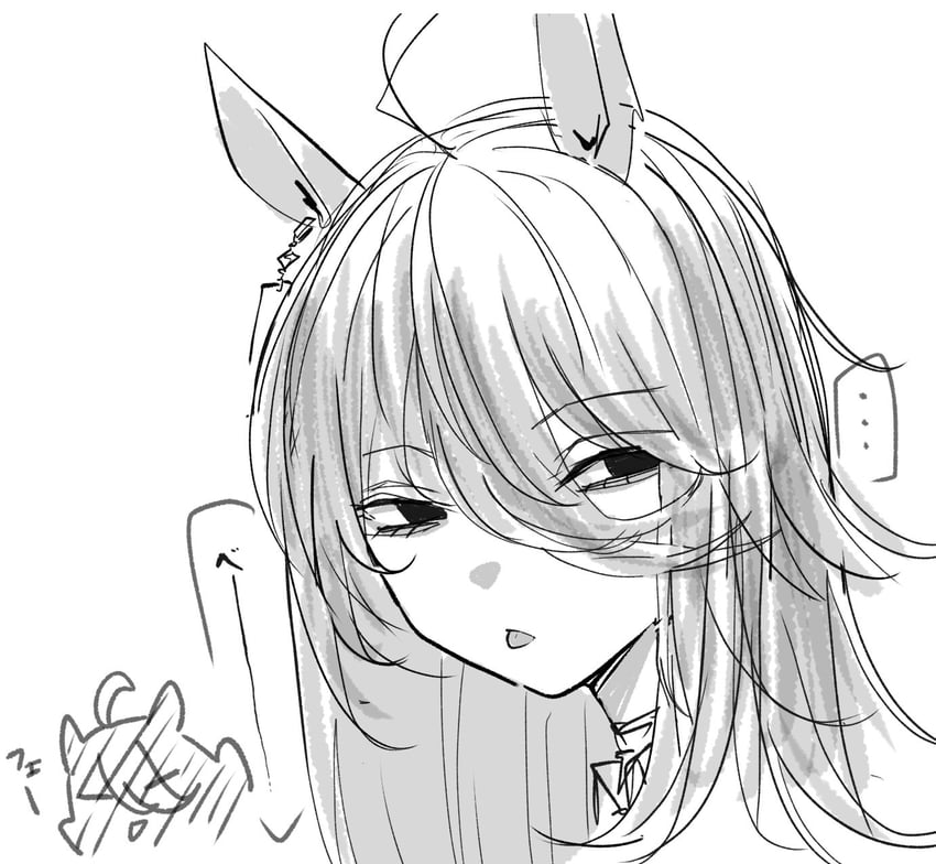 manhattan cafe and sunday silence (umamusume) drawn by kawamochi_(tddm3573)