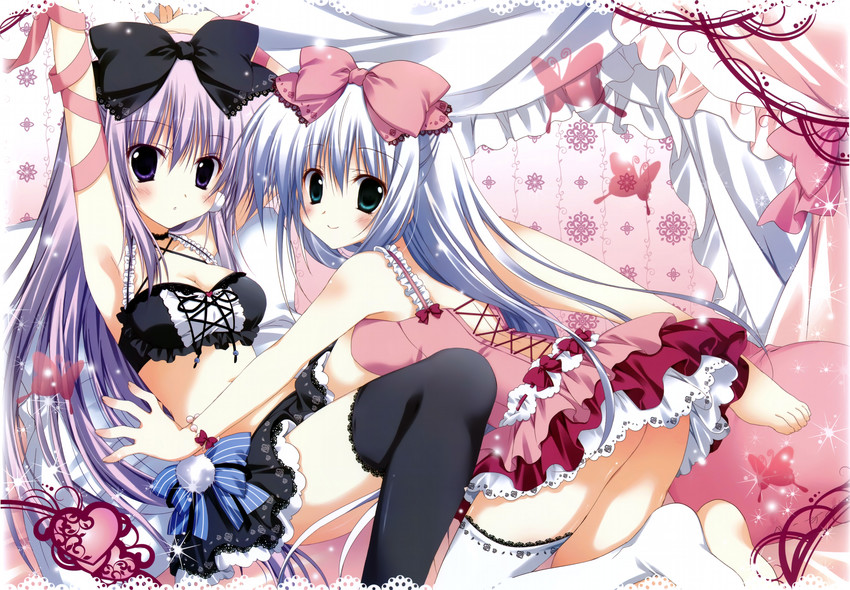 airi and rise (alice or alice) drawn by korie_riko