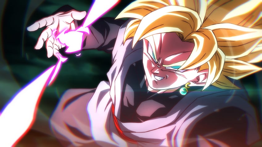 goku black (dragon ball and 1 more) drawn by rom_(20)