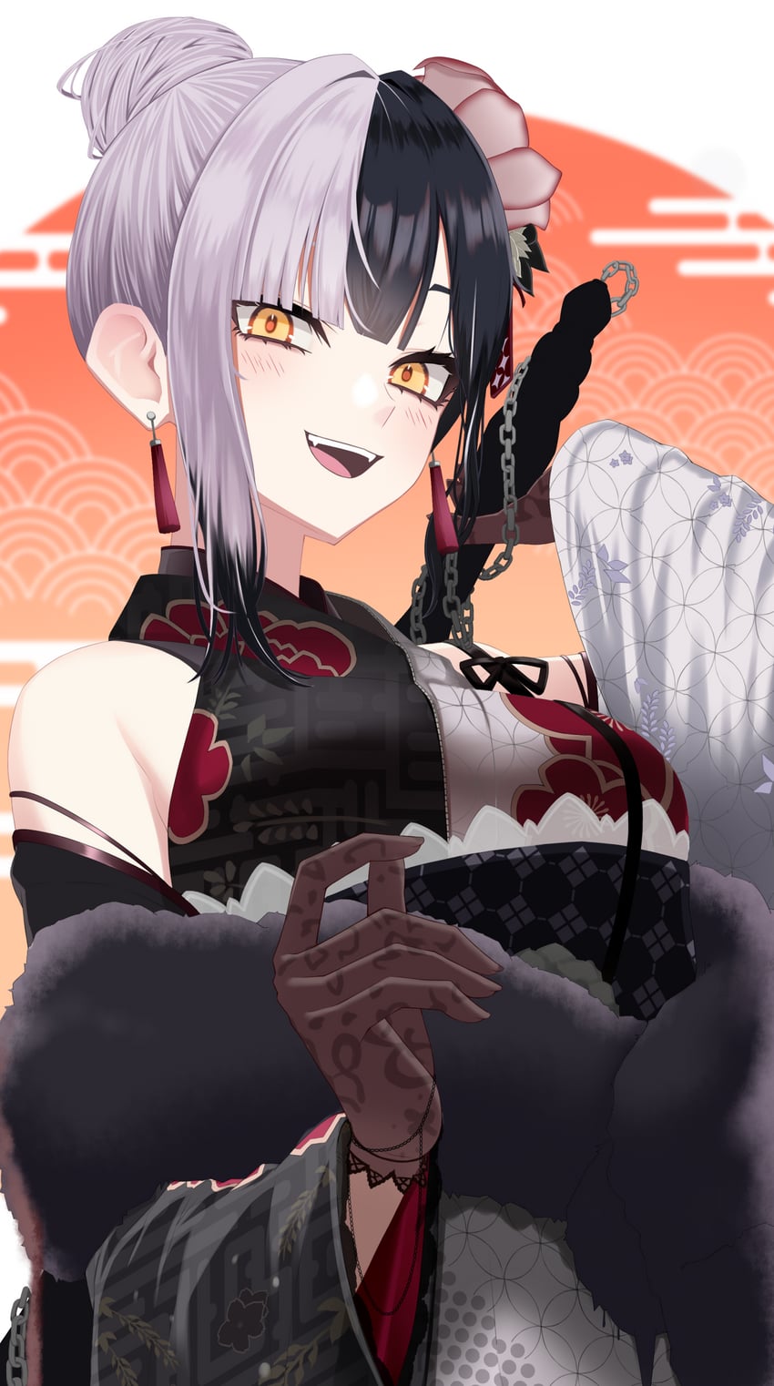 shiori novella (hololive and 1 more) drawn by takamiya_nao