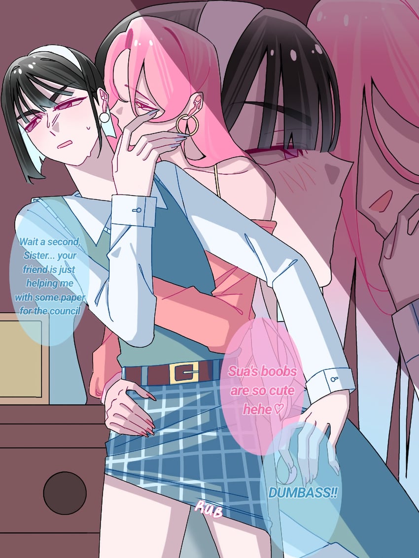 sua and mizi (alien stage) drawn by skeebeedick