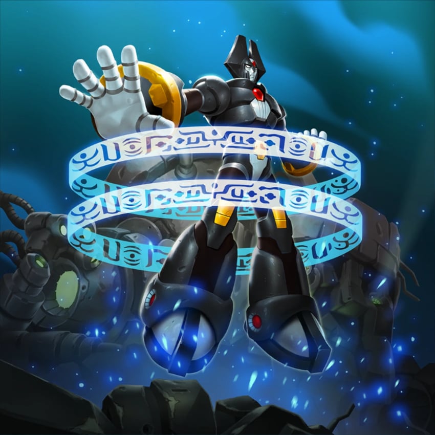 high max (mega man and 3 more) drawn by kuai_leilei
