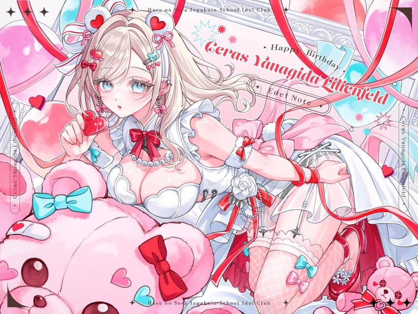 ceras yanagida lilienfeld (love live! and 1 more) drawn by nin_(niyuu_mo9)