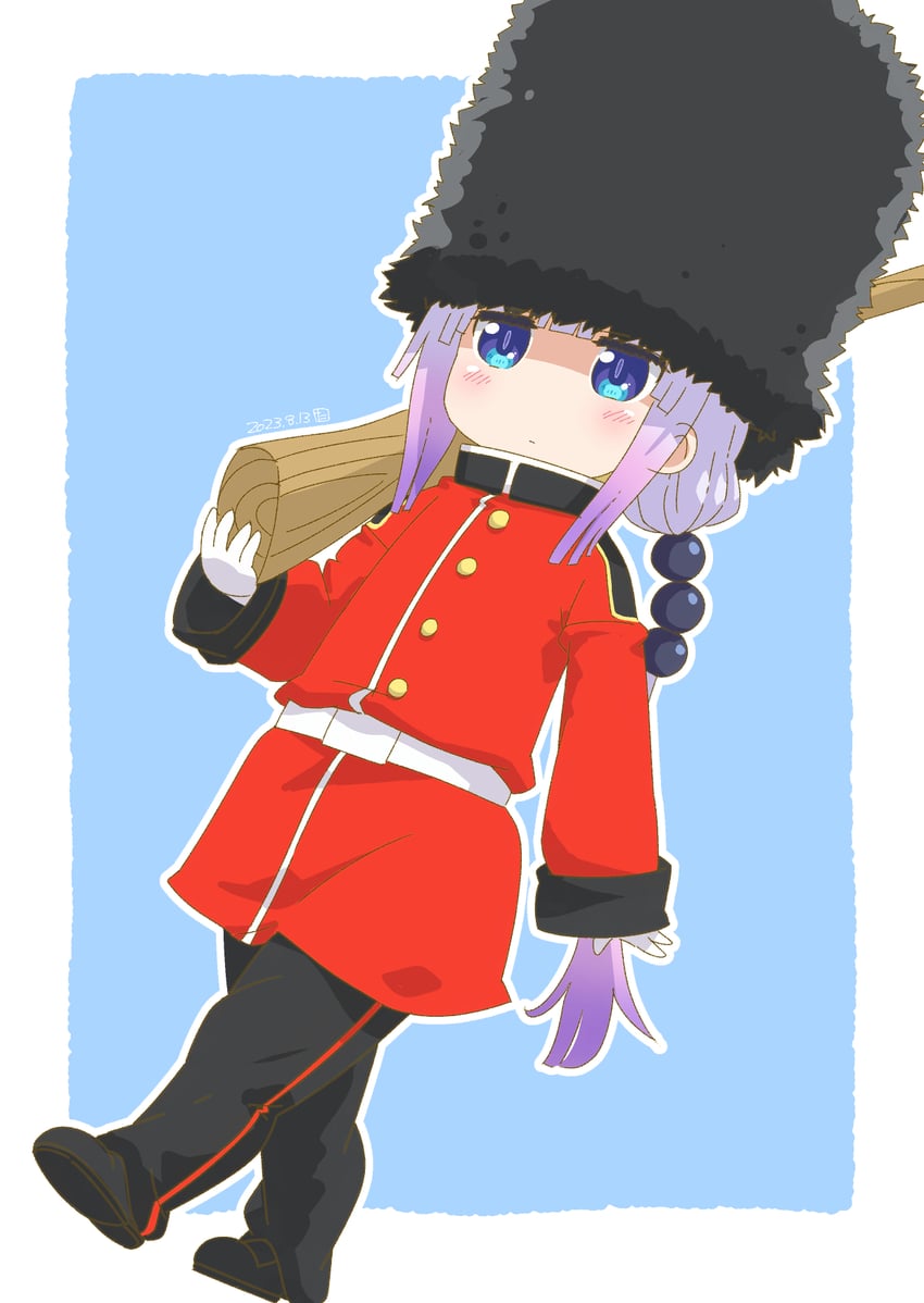 kanna kamui (kobayashi-san chi no maidragon) drawn by tabayan_jigokuhen