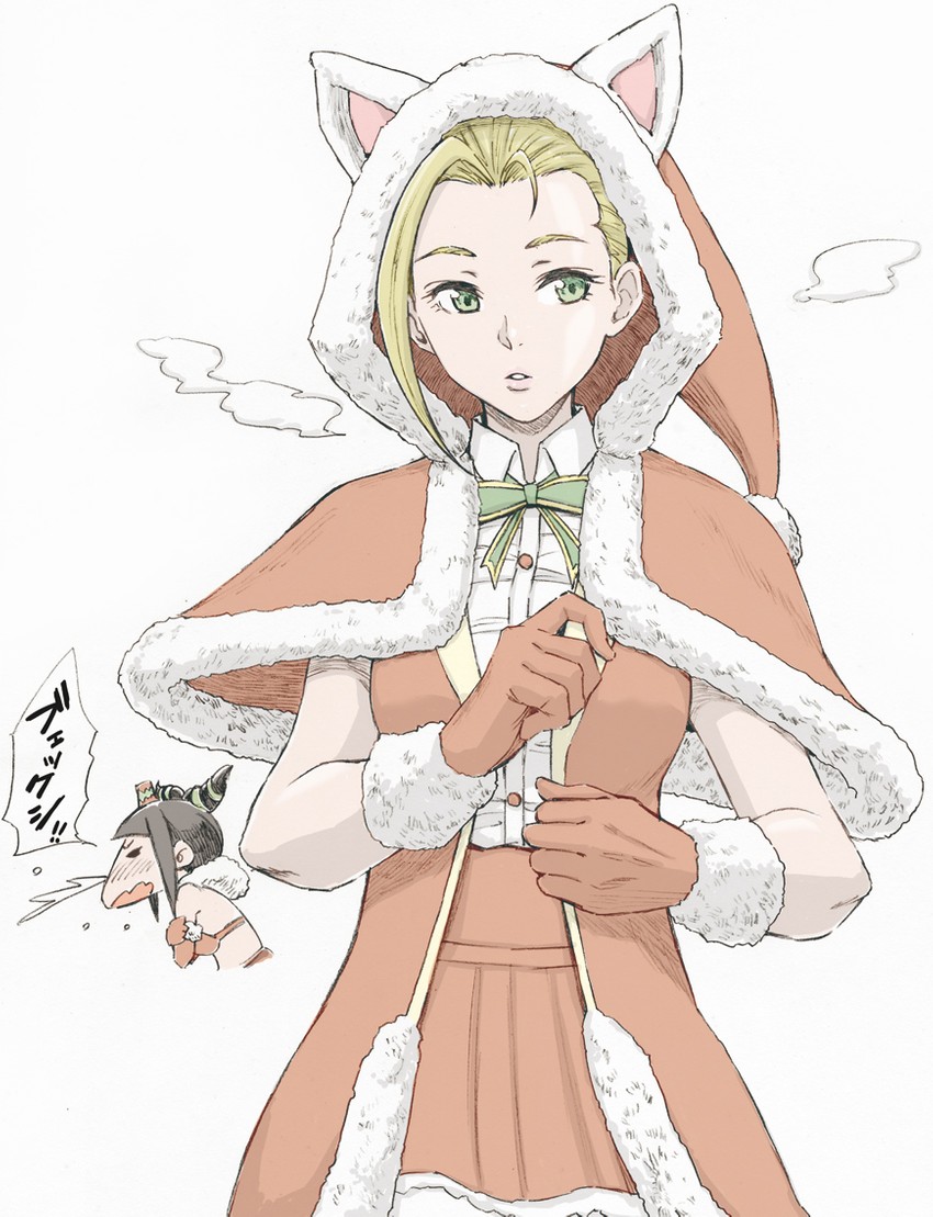 cammy white, han juri, and holiday cammy (street fighter and 1 more) drawn by coelacanth_(gyotaku)