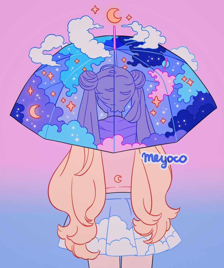 tsukino usagi (bishoujo senshi sailor moon) drawn by meyoco