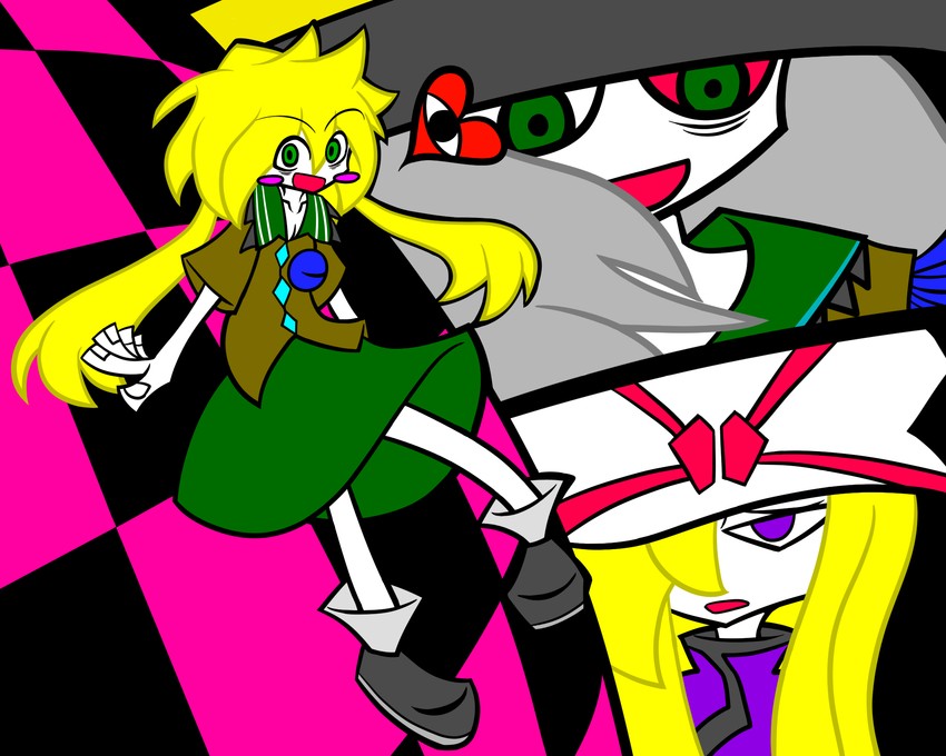 komeiji koishi, yakumo yukari, and yakumo koishi (touhou and 1 more) drawn by hujisun