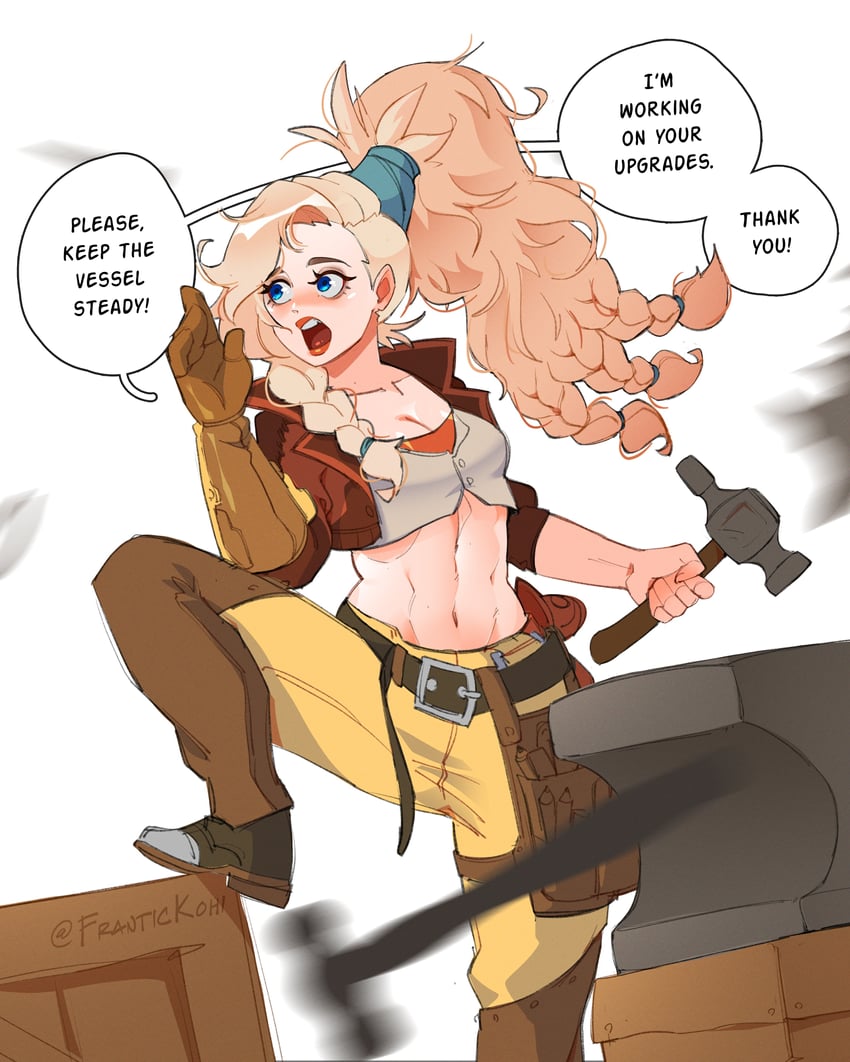 gemma (monster hunter and 1 more) drawn by frantic_(frantickohi)