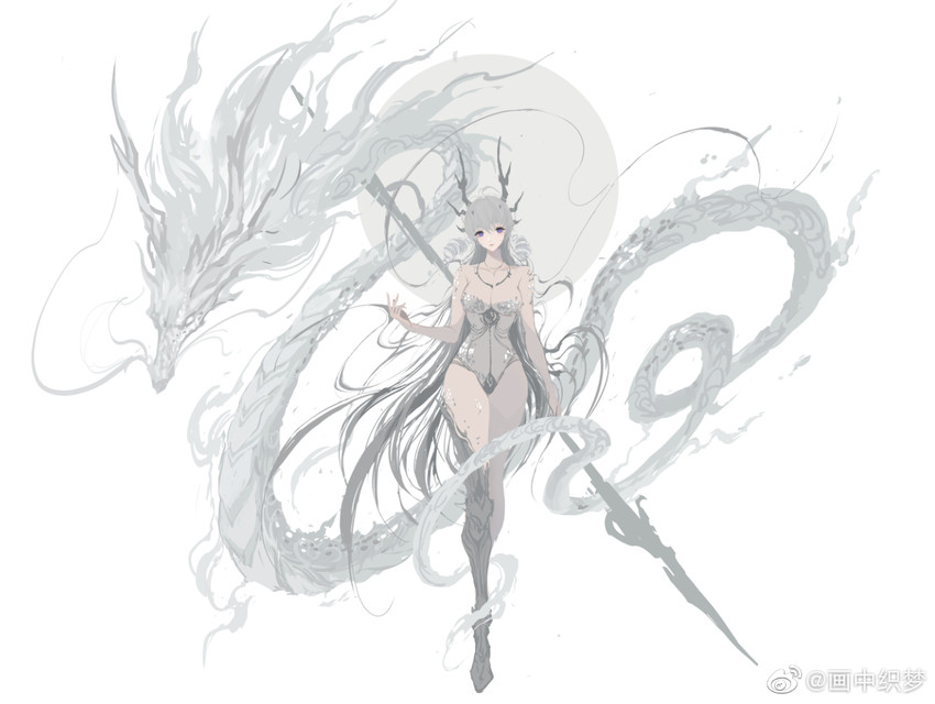gu yuena (douluo dalu) drawn by hua_zhong_zhi_meng