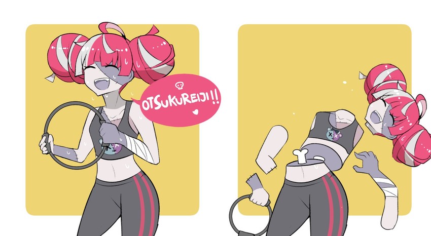 kureiji ollie and udin (hololive and 2 more) drawn by altronage