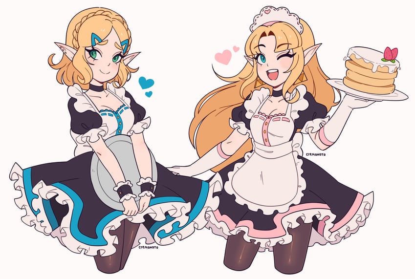 princess zelda (the legend of zelda and 2 more) drawn by cremanata