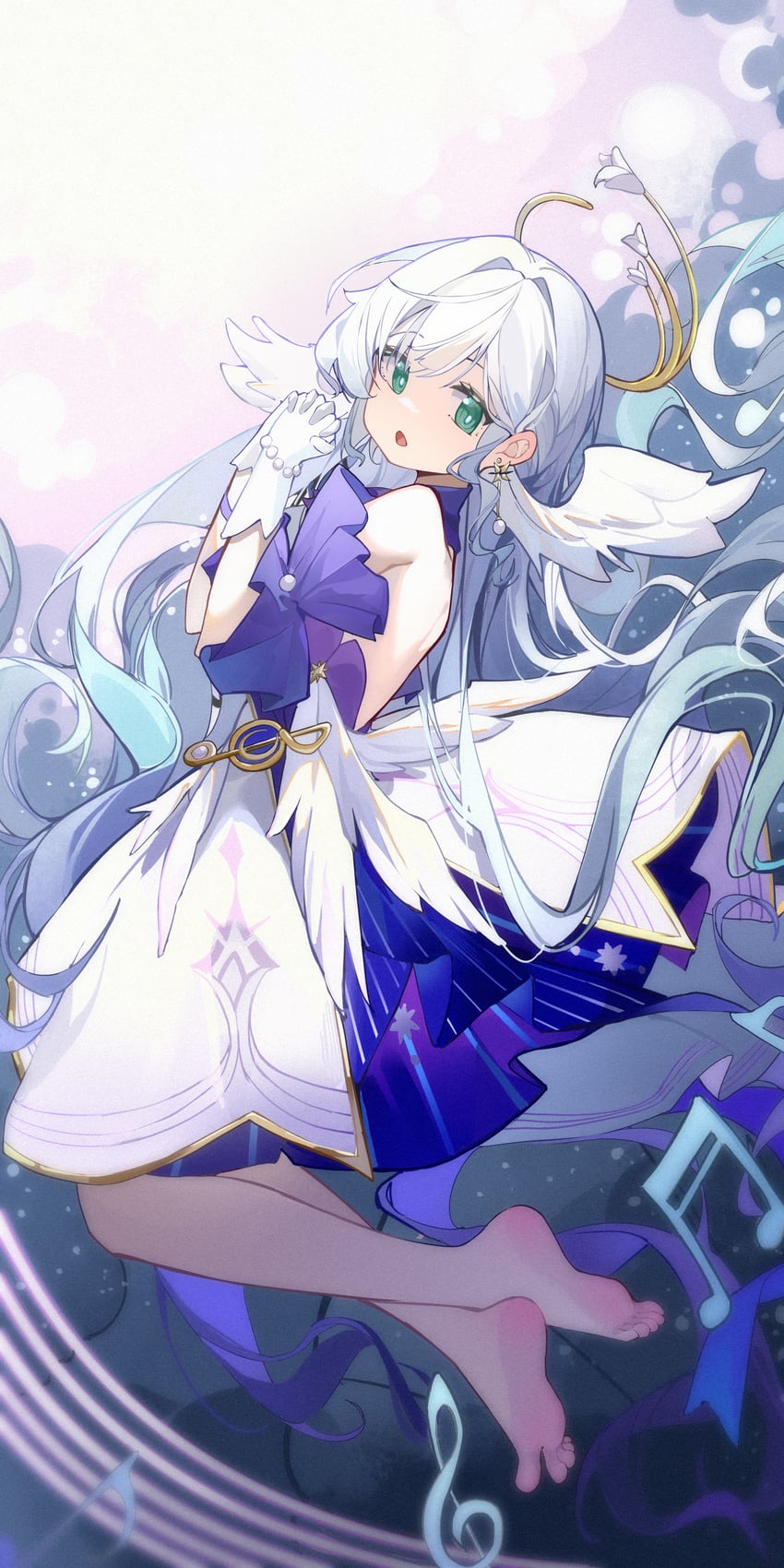 robin (honkai and 1 more) drawn by ningmeng_jing_jing_jing_jing
