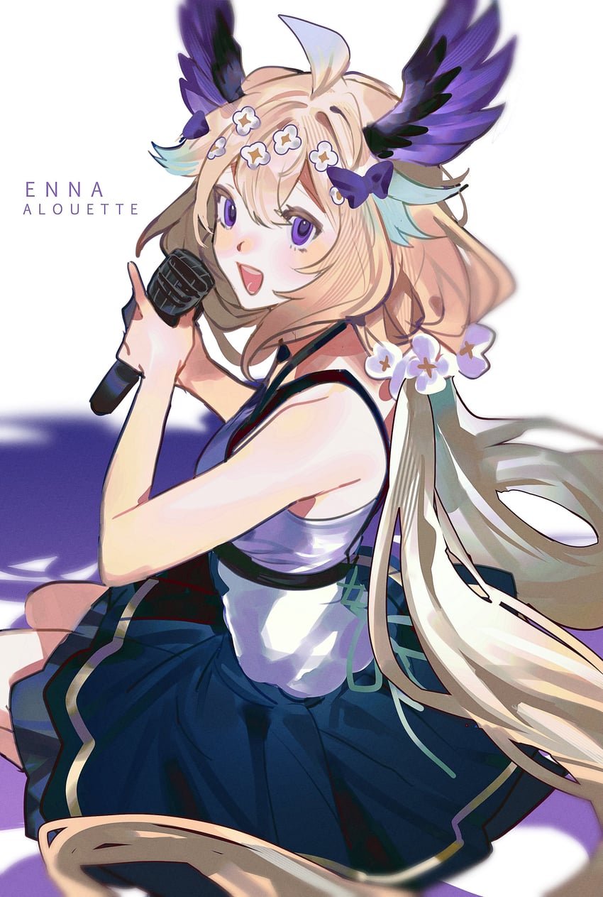 enna alouette (nijisanji and 1 more) drawn by magnolia29