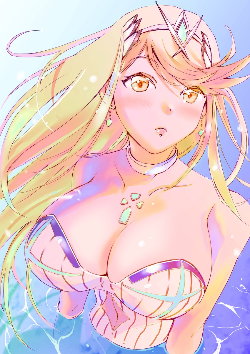 mythra (xenoblade chronicles and 1 more) drawn by ug333333