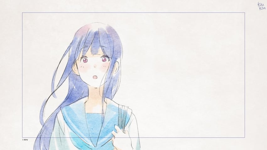 yoroizuka mizore (hibike! euphonium and 1 more) drawn by kamo_kamen