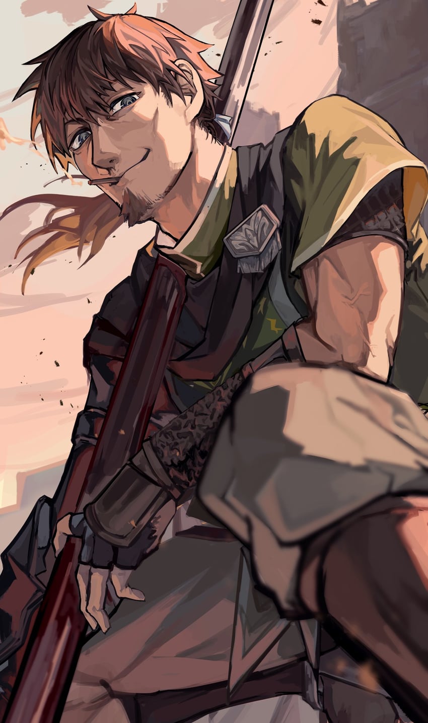 hector (fate and 1 more) drawn by chibe_suna