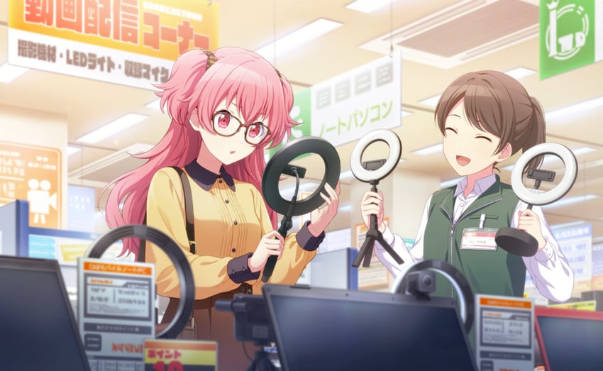 momoi airi (project sekai) drawn by colorful_palette