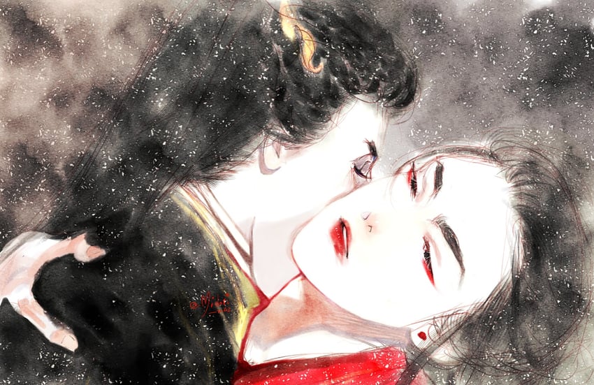 chu wanning and mo ran (erha he ta de bai mao shizun)