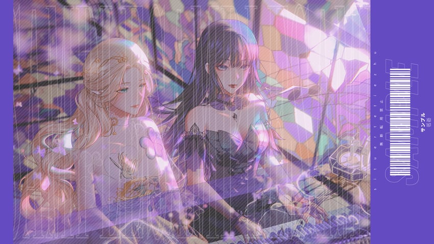 lilith and ophelia (nikki and 1 more) drawn by situ'erte_tiezhu