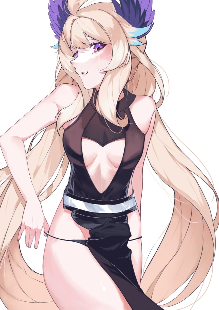 enna alouette (nijisanji and 1 more) drawn by asusual08