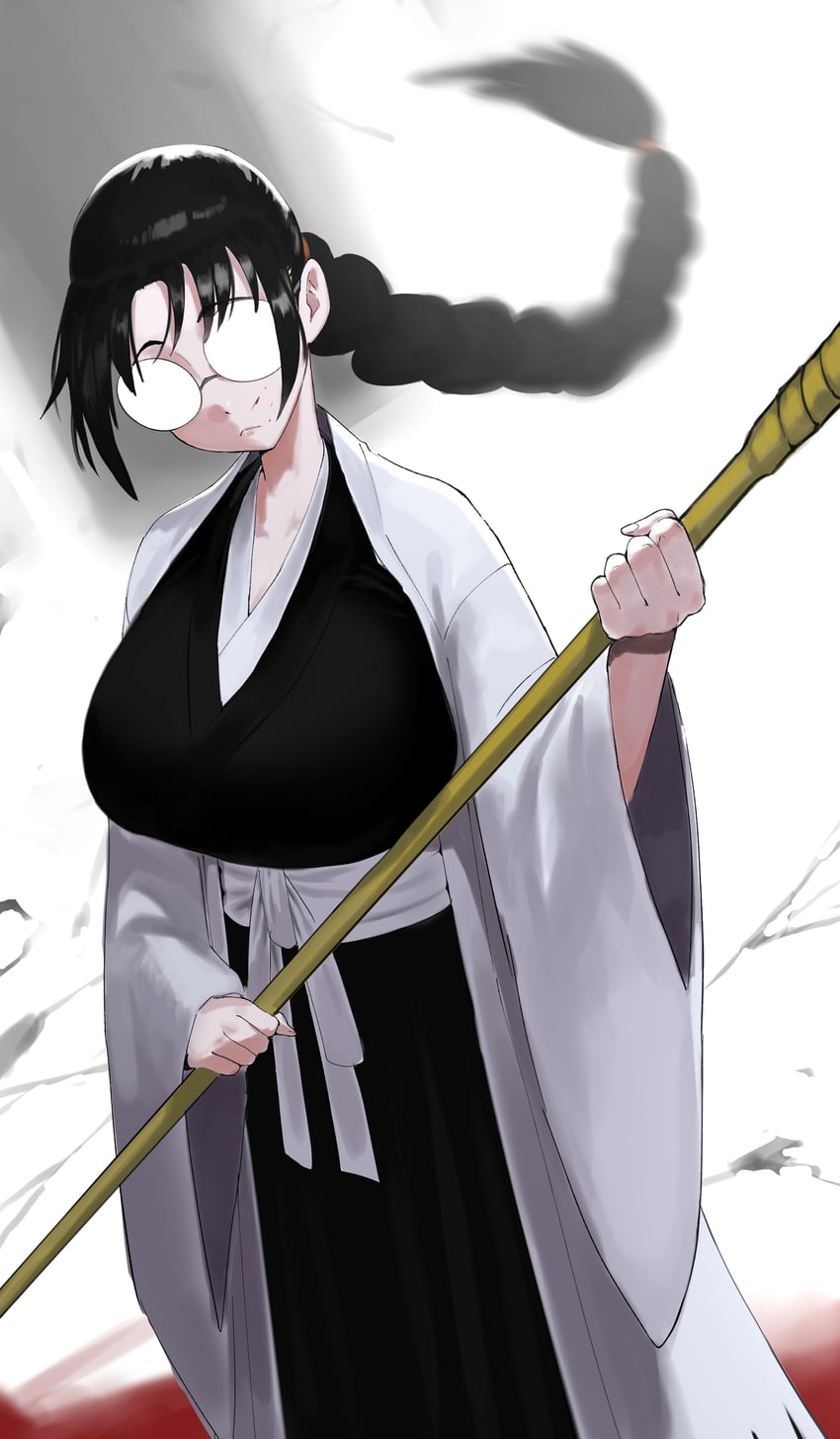 katori batsuunsai (bleach and 1 more) drawn by unknownid