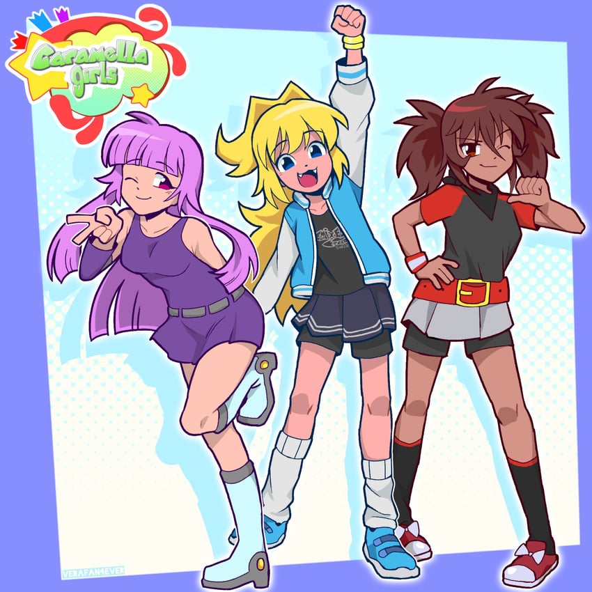 vera, nadine, and mindy (caramella girls and 1 more) drawn by verafan4ever
