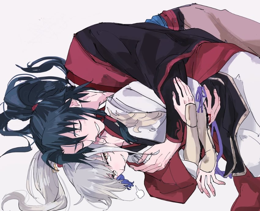 archer and zheng chenggong (fate and 1 more) drawn by okonomigrill