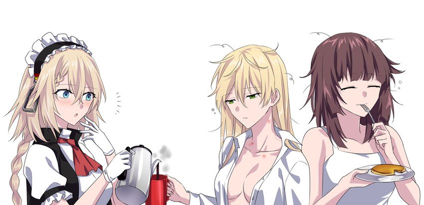 g36, female commander, and stg44 (girls' frontline) drawn by suprii