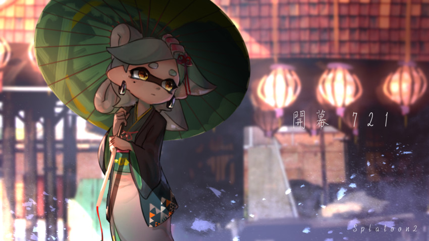 marie (splatoon and 1 more) drawn by kashu_(hizake)